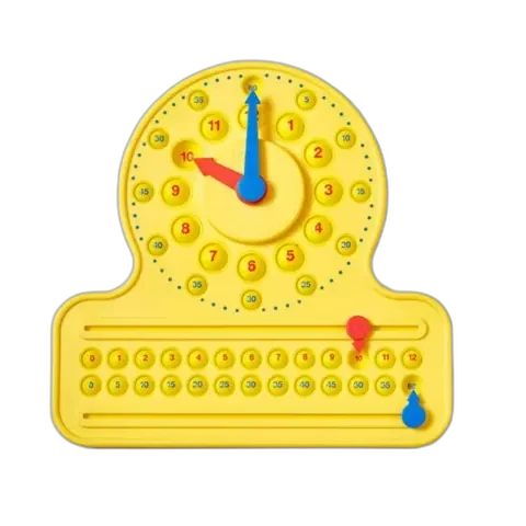 NumberLine 按壓泡泡學習時鐘